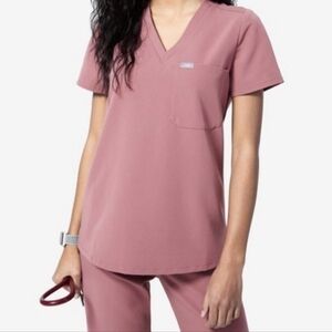 FIGS Mauve Zamora Jogger‎ Matching Scrub Set in  XXS ♡LIMITED EDITION♡